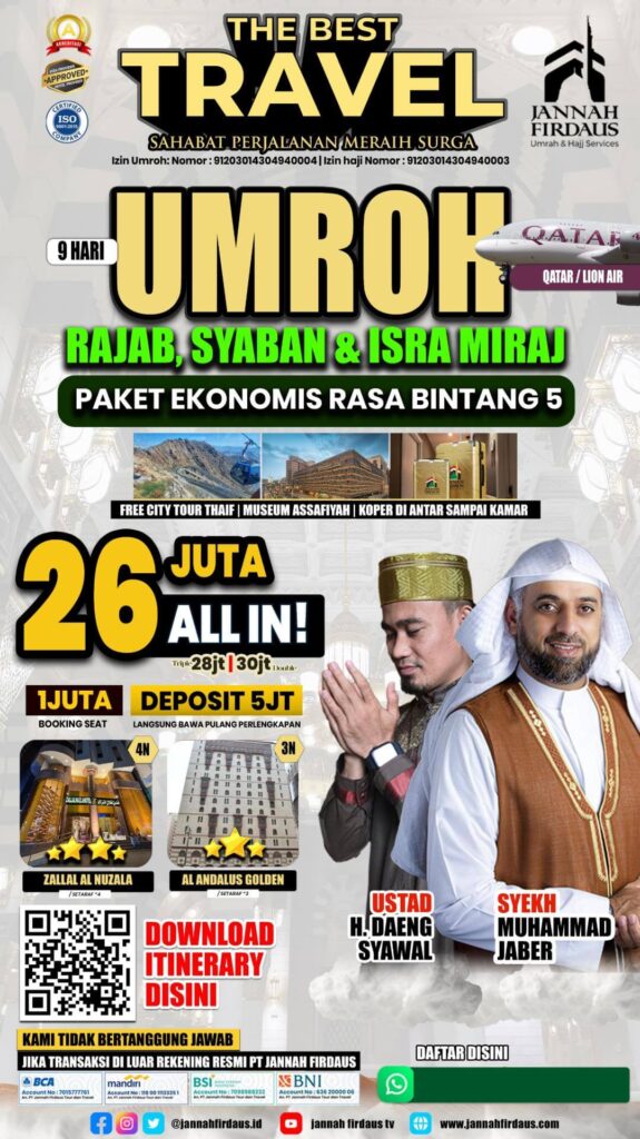 Jannah Firdaus Paket Ekonomis
