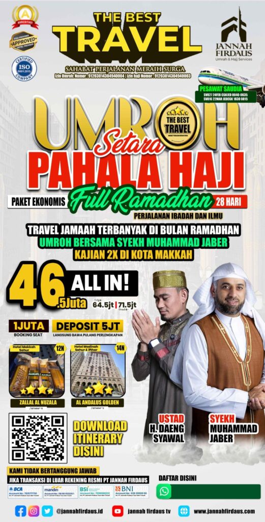 Paket Umroh Full Ramadan Ekonomis